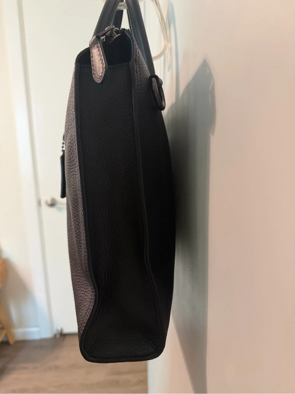 Coach pebbled leather